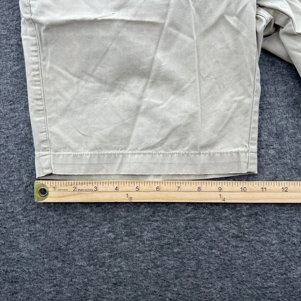 Patagonia Organic Cotton All Wear Mens Utility Chino Shorts Beige 31 *Flaws